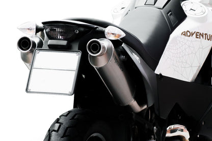HP Corse Shape SP-1 Titanium (double échappement) KTM 990 Adventure R 2006-2014