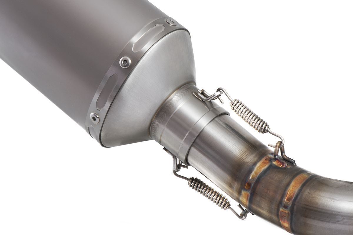 HP Corse Shape SP-1 Titanium (échappement unique) KTM 990 Adventure R 2006-2014