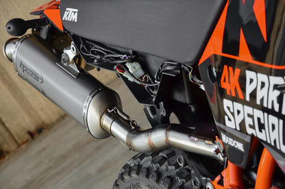 HP Corse Shape SP-1 Titanium (échappement unique) KTM 990 Adventure R 2006-2014