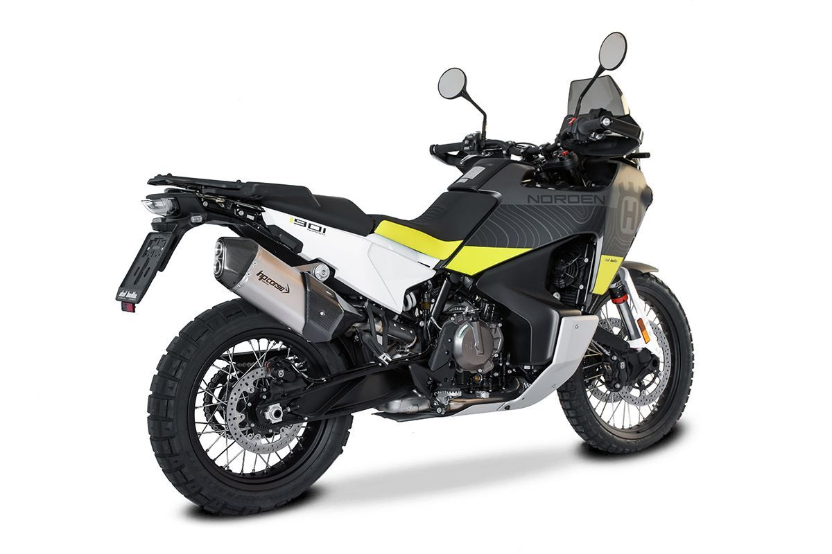 HP Corse échappement sps carbone court husqvarna norden 901 2022-2024