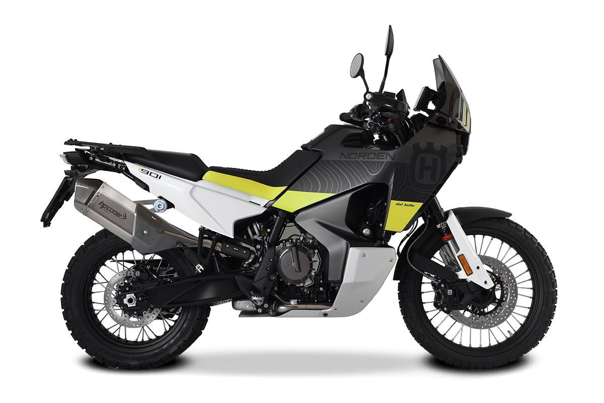 HP Corse échappement sps carbone court titane husqvarna norden 901 2022-2024