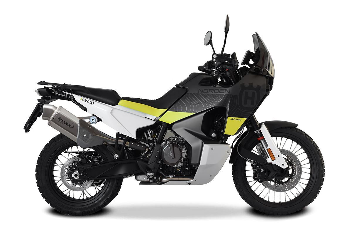 HP Corse échappement 4-Track R Short Titanium Husqvarna Norden 901 2022-2024