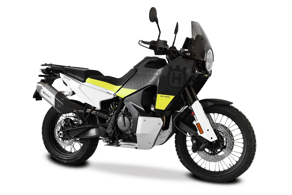 HP Corse échappement 4-Track R Short Titanium Husqvarna Norden 901 2022-2024
