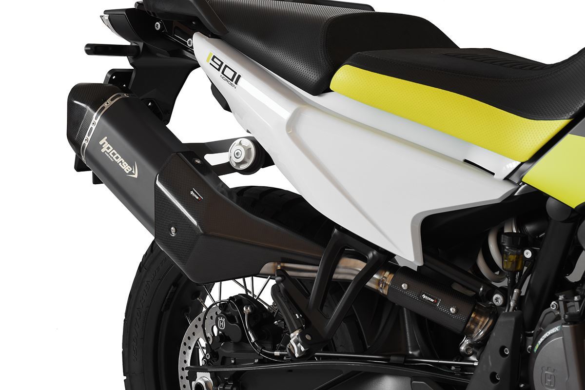 HP Corse échappement sps carbone court husqvarna norden 901 2022-2024