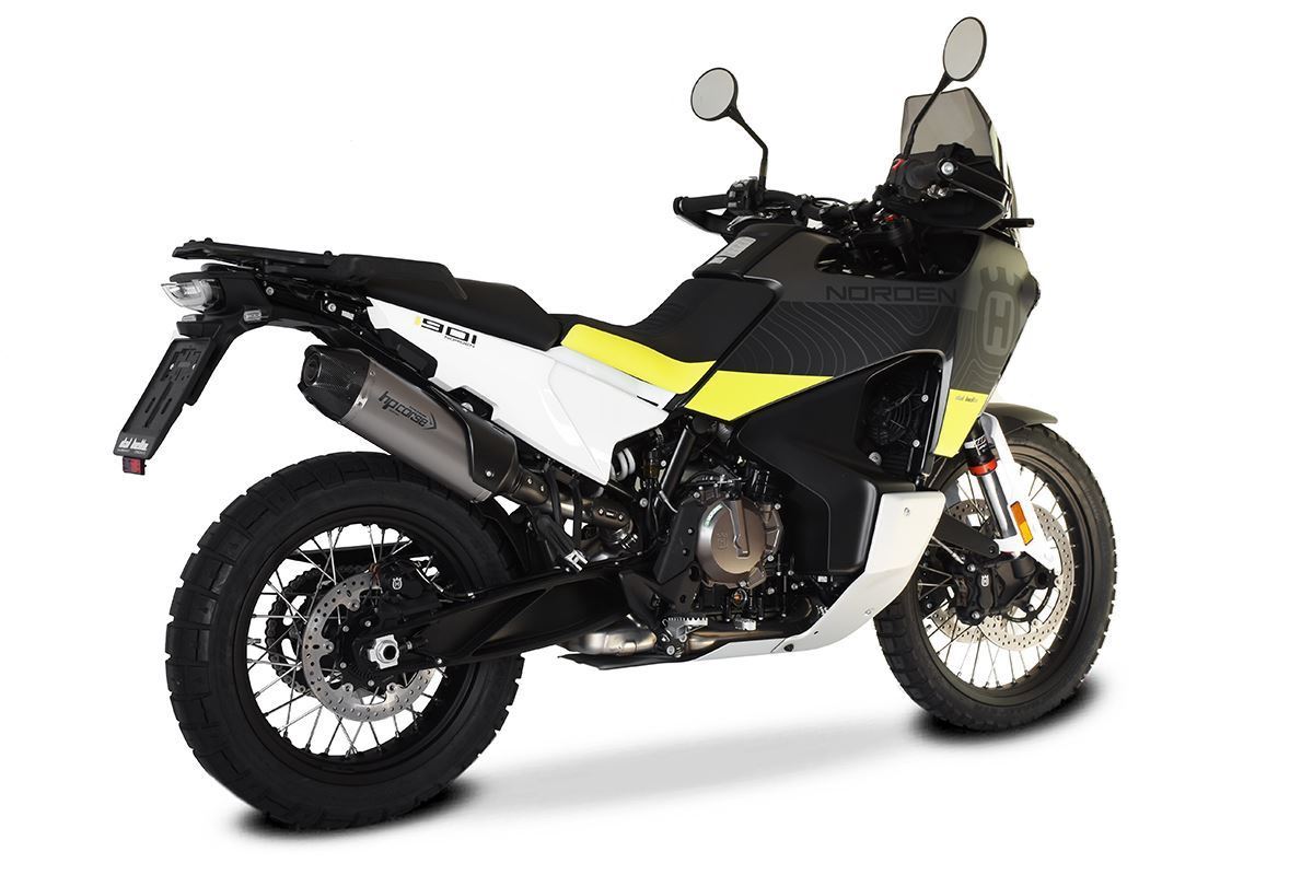 HP Corse échappement SP-1 Carbon court Husqvarna Norden 901 2022-2024