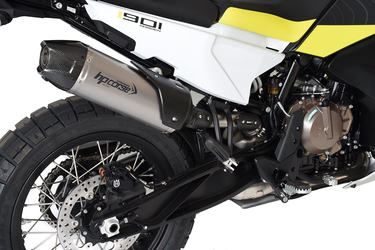 HP Corse échappement SP-1 Carbon court Husqvarna Norden 901 2022-2024