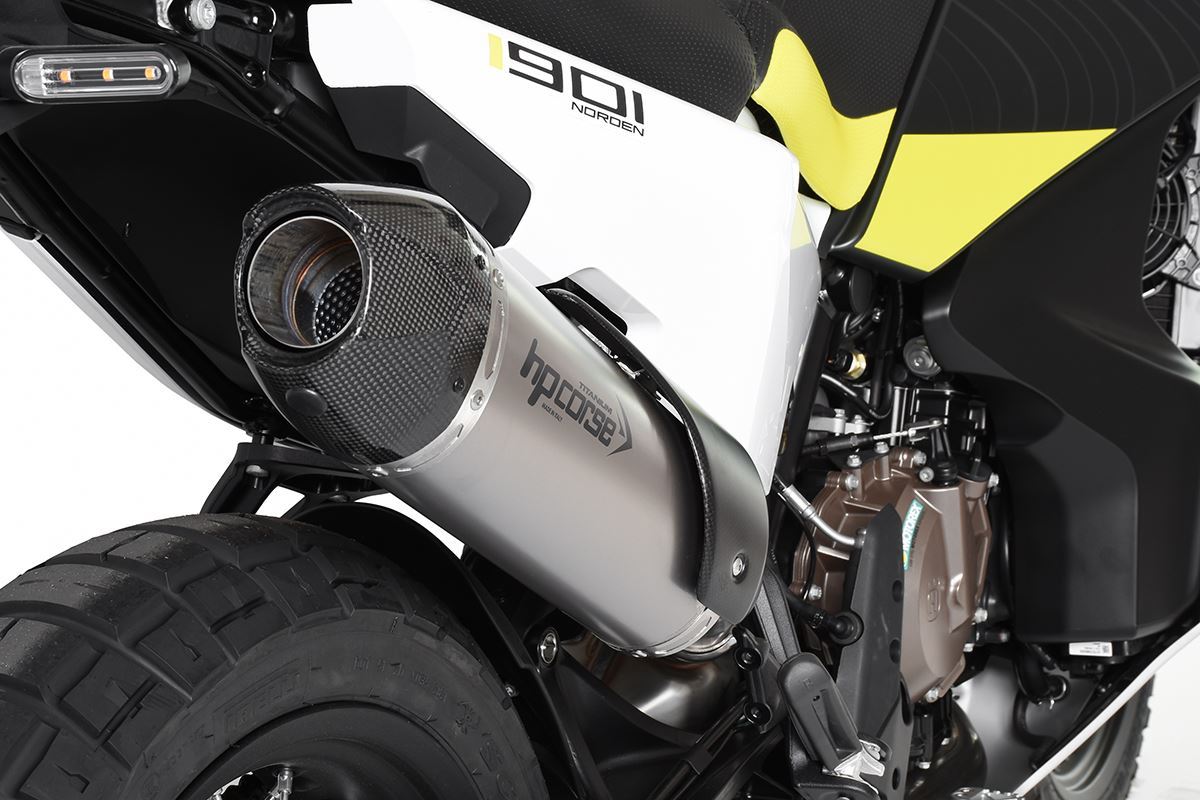 HP Corse échappement SP-1 Carbon court Husqvarna Norden 901 2022-2024
