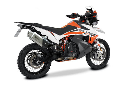HP Corse échappement 4-Track R Short Titanium KTM 890 Adventure 2021-2024