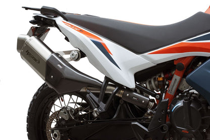 HP Corse échappement 4-Track R Short Titanium KTM 890 Adventure 2021-2024