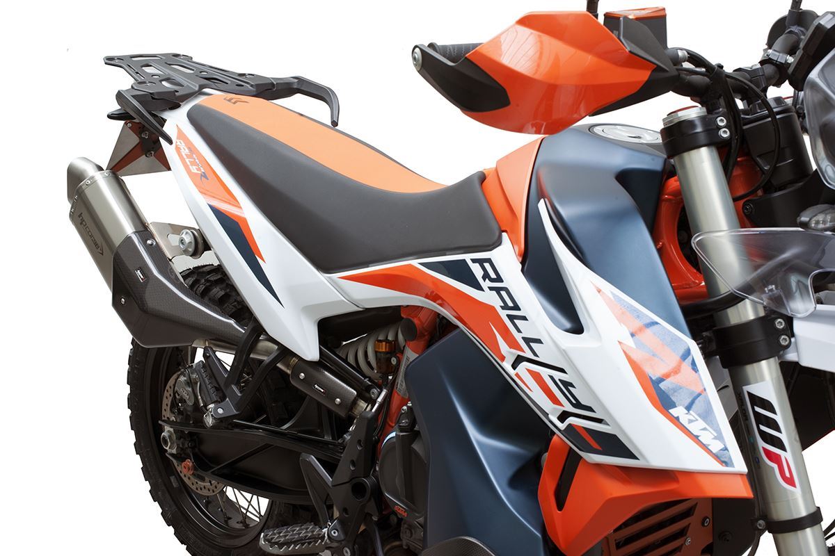HP Corse échappement 4-Track R Short Titanium KTM 890 Adventure 2021-2024