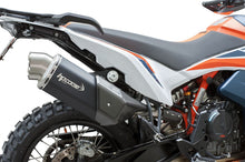 HP Corse échappement 4-Track R Short Black KTM 890 Adventure 2021-2024