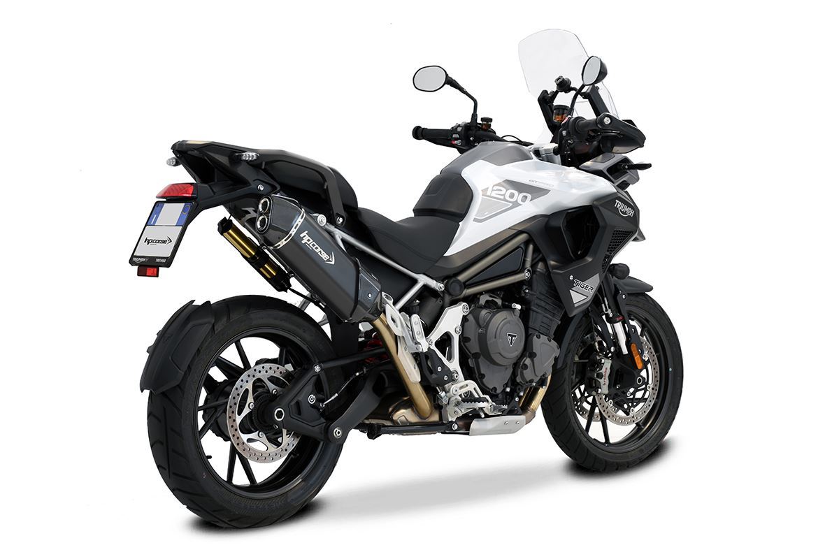 HP Corse uitlaat SPS Carbon 350 Black Triumph Tiger 1200 (2022+)