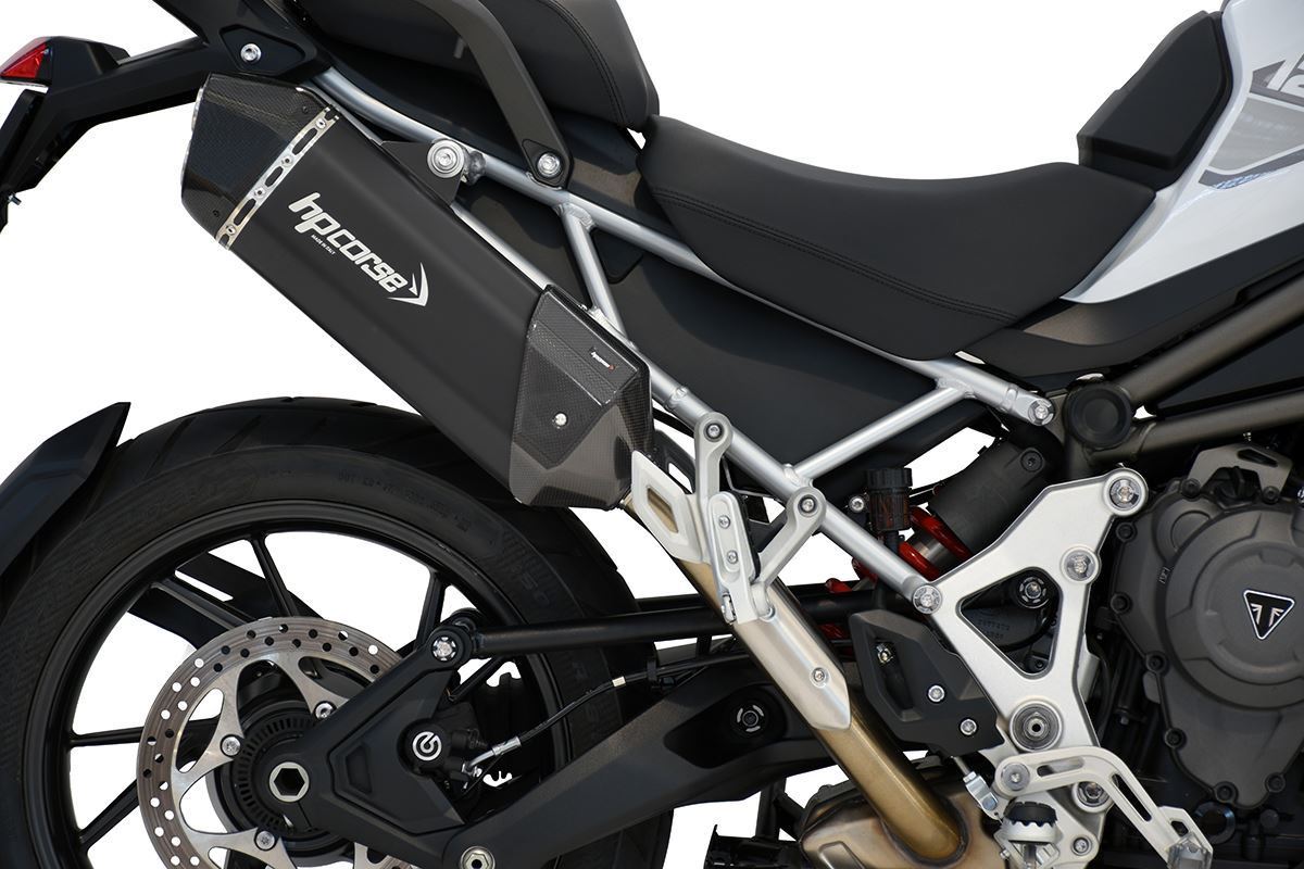 HP Corse uitlaat SPS Carbon 350 Black Triumph Tiger 1200 (2022+)