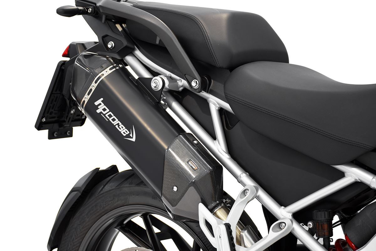 HP Corse uitlaat SPS Carbon 350 Black Triumph Tiger 1200 (2022+)
