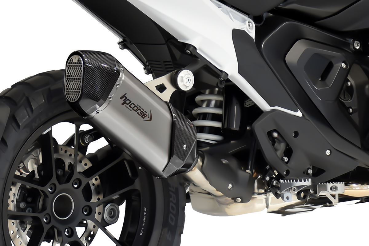 HP Corse SPS Rally 270 Titanium Uitlaat – BMW R 1300 GS Trophy (2025+)