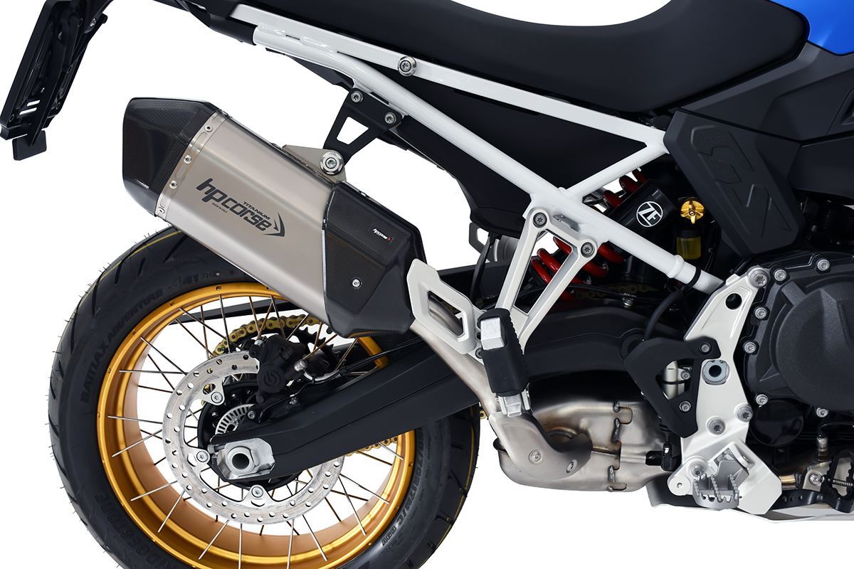 HP Corse SPS Rally 270 Titanium Uitlaat – BMW F 900 GS (2024+)