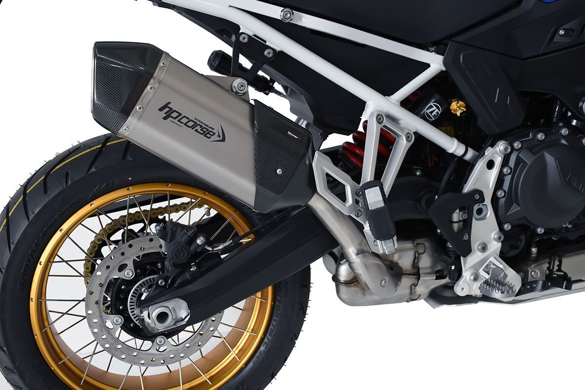 HP Corse SPS Rally 270 Titanium Uitlaat – BMW F 900 GS (2024+)