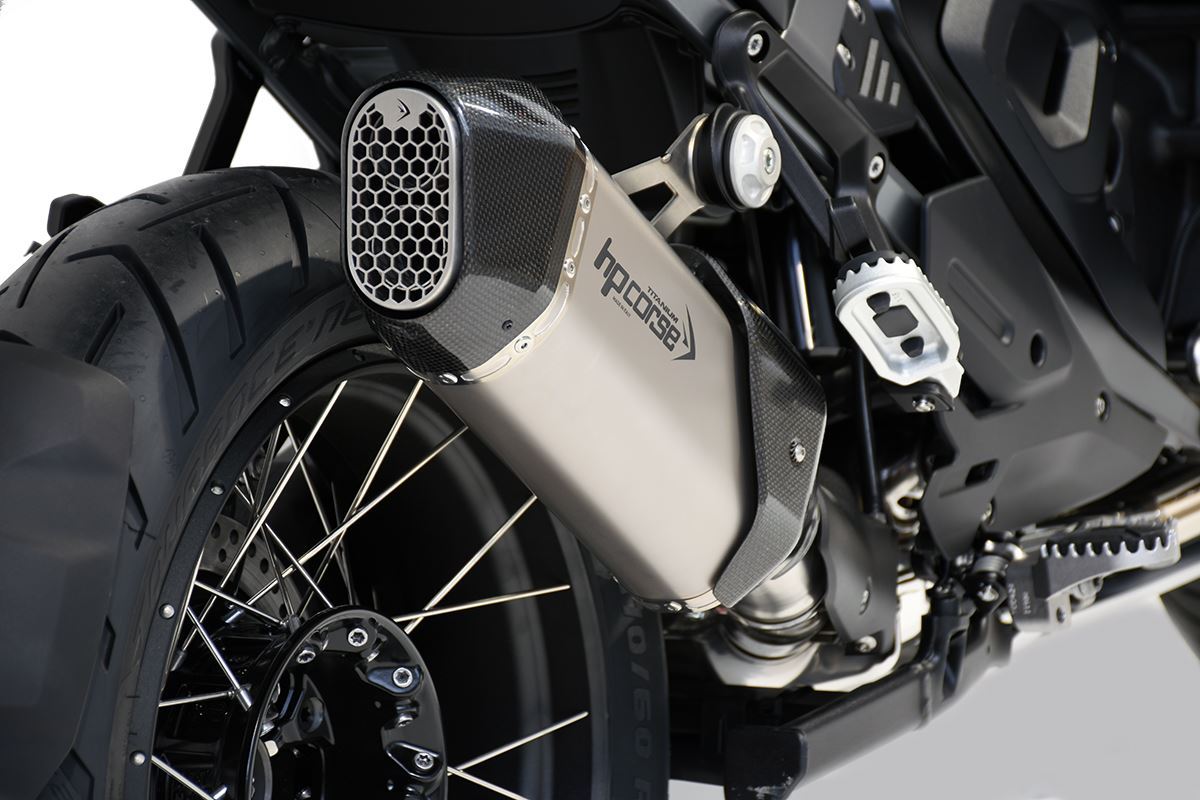 HP Corse SPS Rally 270 Titanium Uitlaat – BMW R 1300 GS Trophy (2025+)