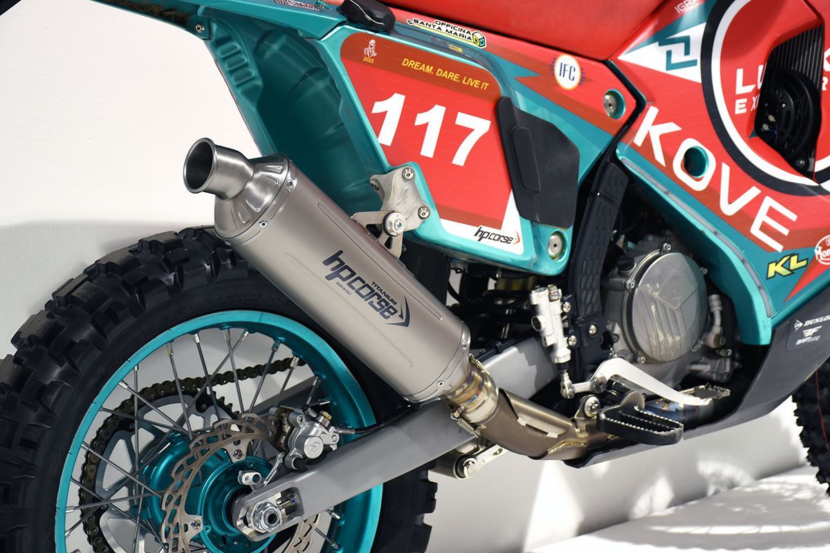 HP Corse SP-2 400 Titanium Kove 450 Rally (2025+)