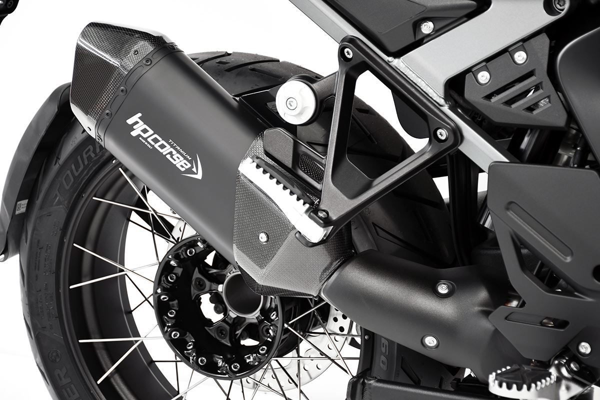 HP Corse SPS Rally 270 Black Titanium Uitlaat – BMW R 1300 GS (2025+)