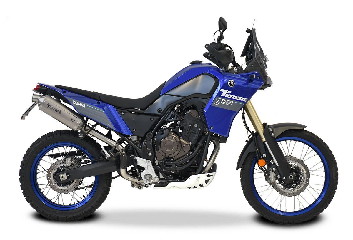 HP Corse SP-2 Short Titanium (hoge montage) Yamaha Tenere 700 2019+