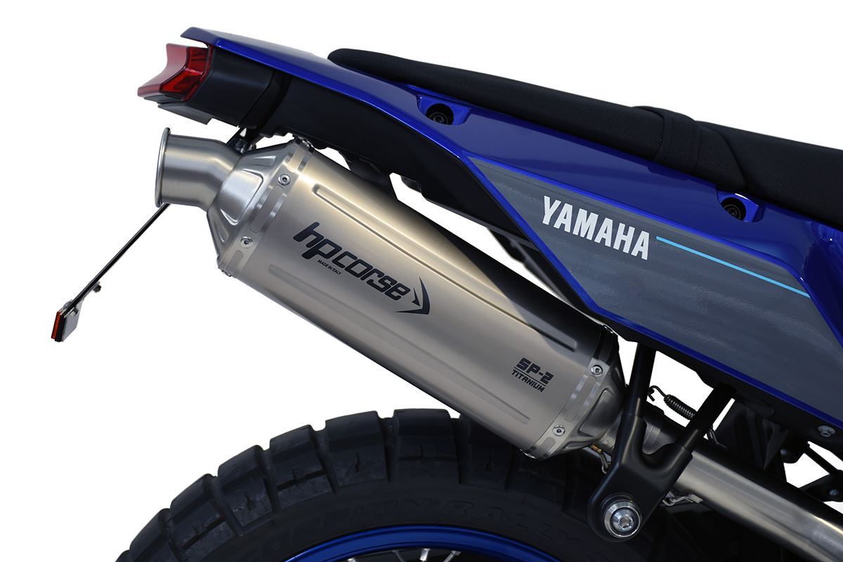 HP Corse SP-2 Short Titanium (hoge montage) Yamaha Tenere 700 2019+