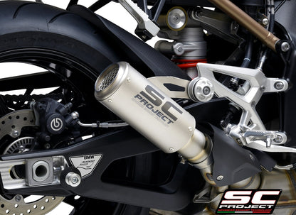 SC Project CR-T Titanium slip-on uitlaat BMW S1000R (2021-2024)