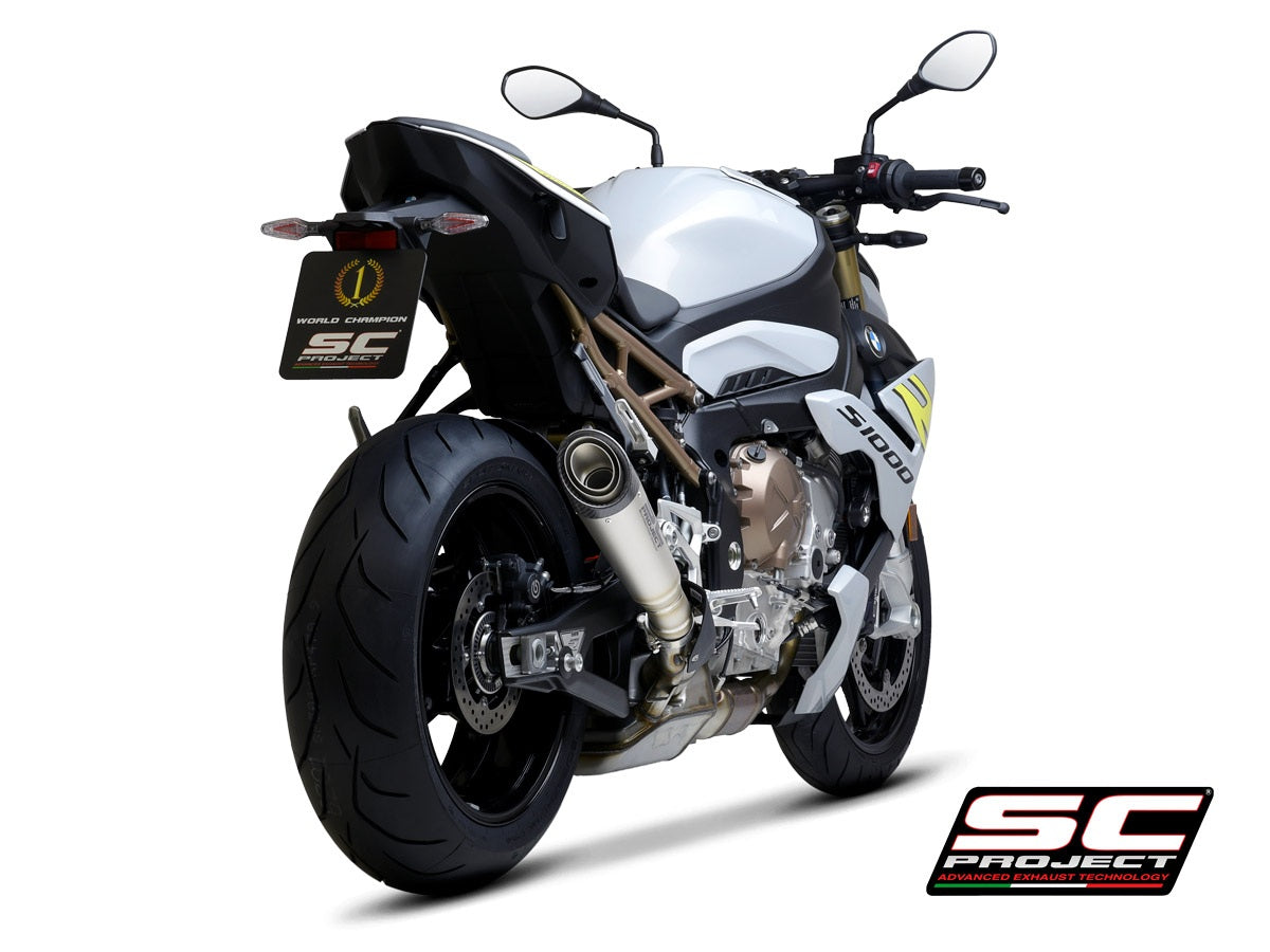 SC Project S1 Titanium uitlaat BMW S1000R (2021-2024)