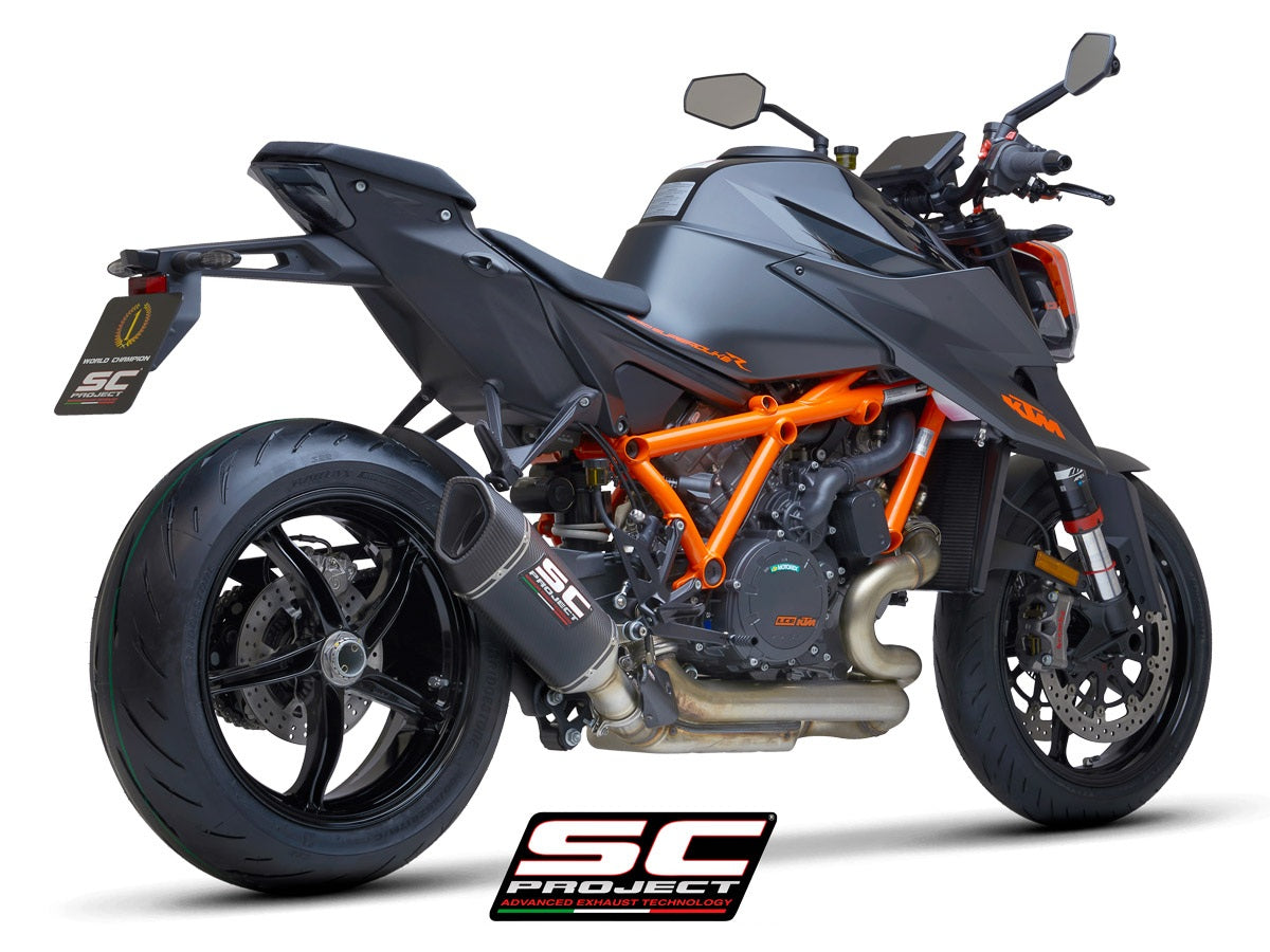 SC1 -R Échappement KTM 1290 Superduke R 2020+ - Huls: Titanium