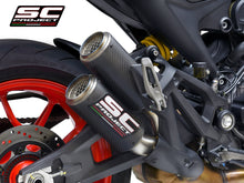 SC Project Twin CR-T T-T Échappement du carbone Ducati Monster 937 2021+