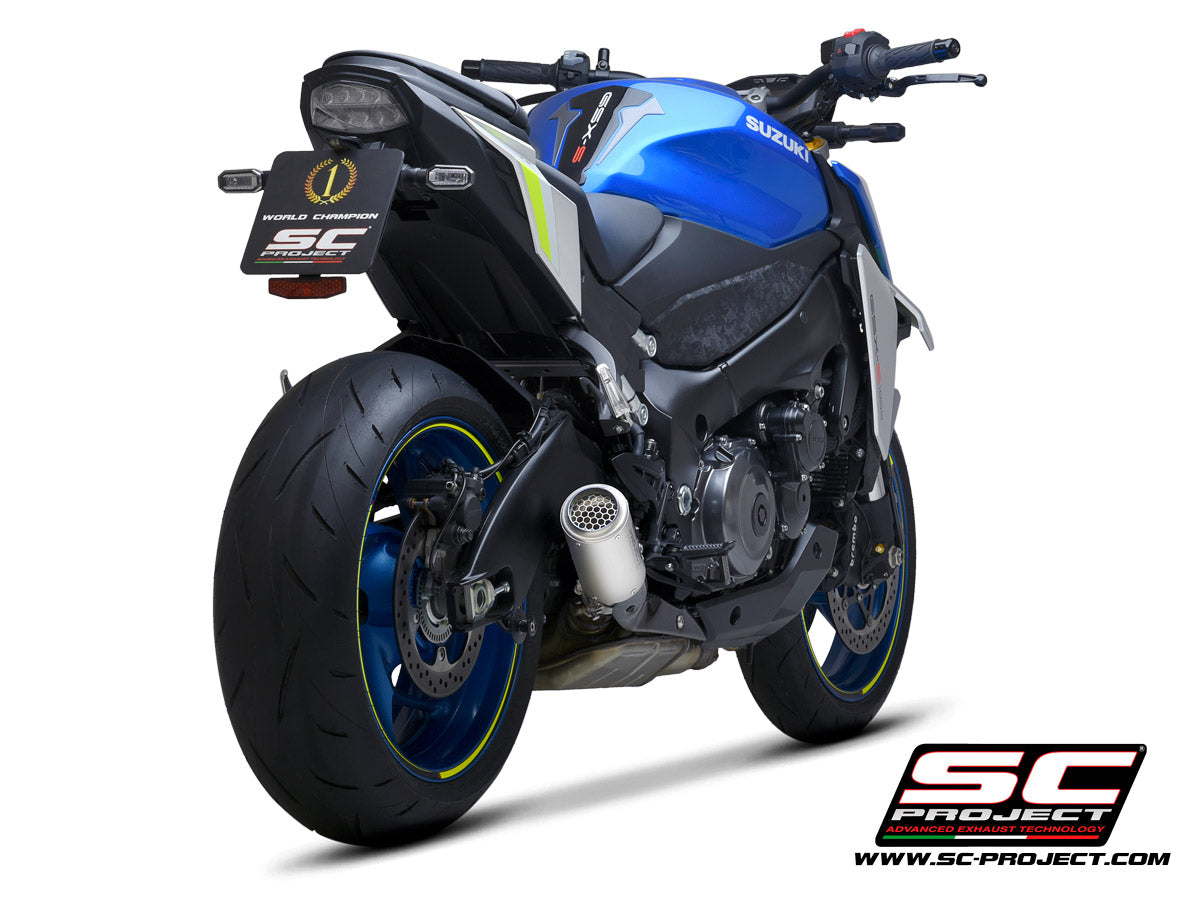 SC-Project CR-T Titanium Slip-On EURO5+ Suzuki GSX-S1000 (2024+)