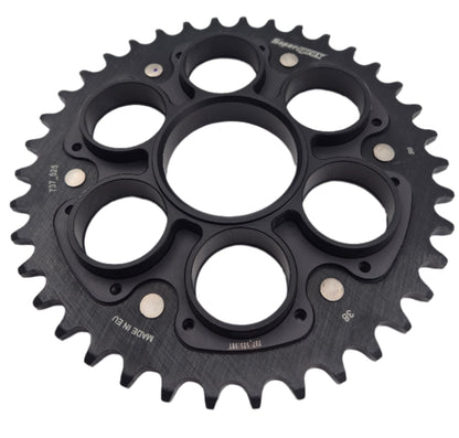 Superprox Back-wooth Wheel Stealth Edge 525 38T Black Ducati 1098 (2007-2008)