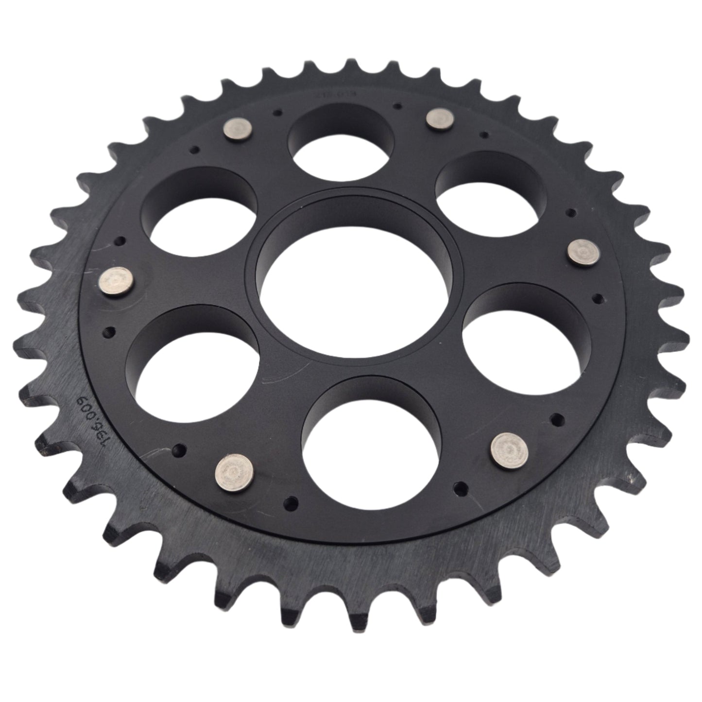 Superprox Back-wooth Wheel Stealth Edge 525 39T Zwart Ducati 1098S (2007-2008)