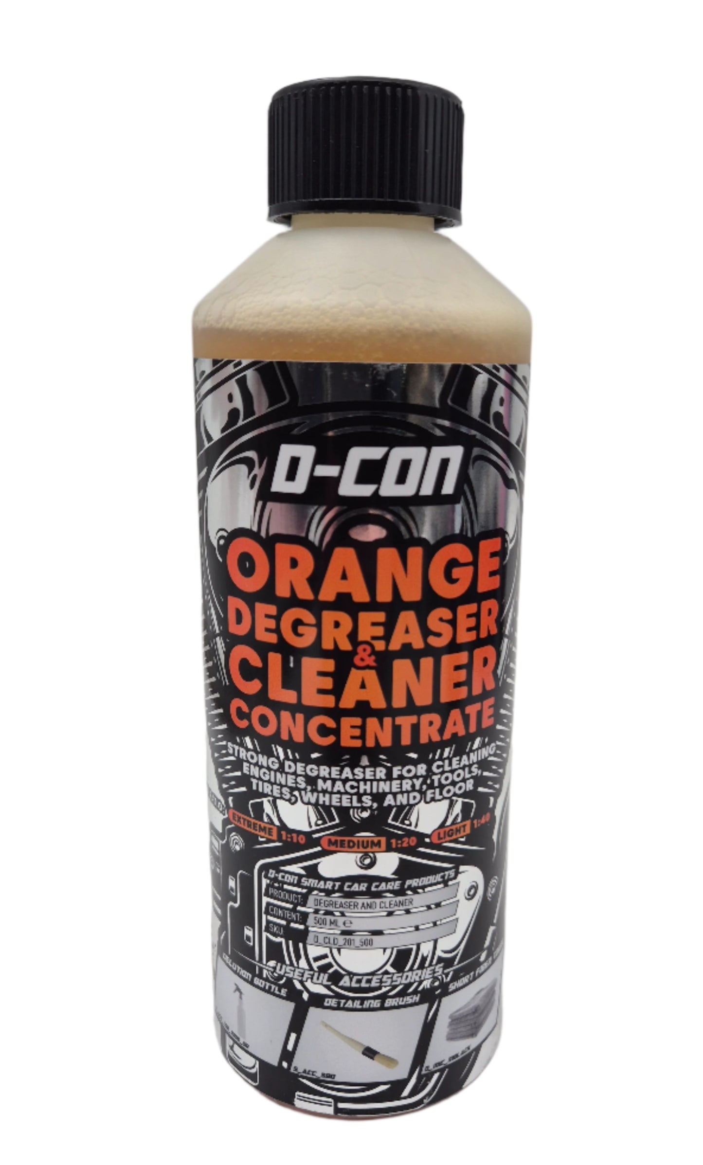 D-CON Orange DeGreaser Déposeur Concentré 500 ml