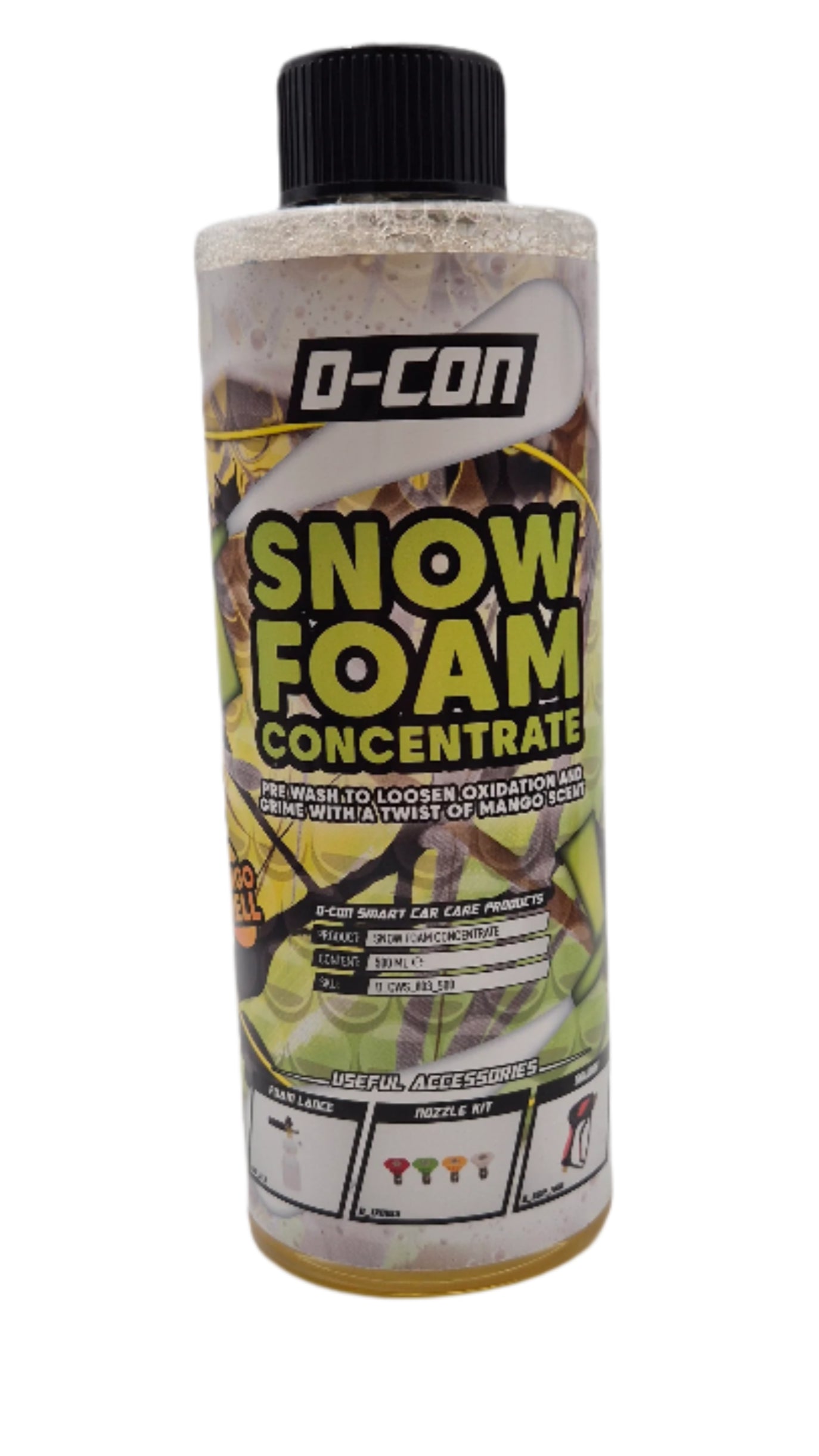 Shampooing de voiture et moteur concentrée en mousse de neige (500 ml) (500 ml)