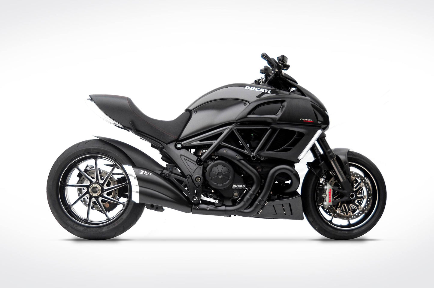 Slip-on Zard 2-1 Échappement pour Ducati Diavel (2011-2018)