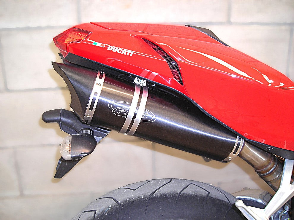G&G Big Oval Échappement ovale Ducati 1198