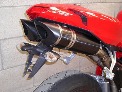 G&G Big Oval Échappement ovale Ducati 1198