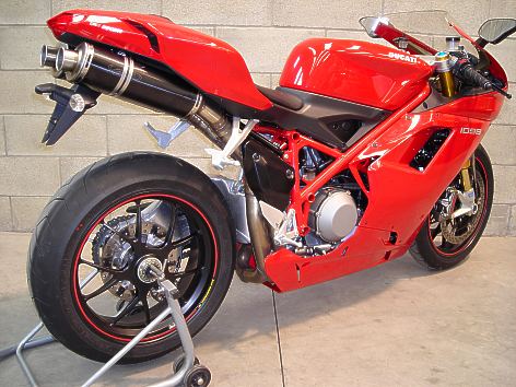 G&G Big Oval Échappement ovale Ducati 1198