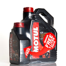Motul 7100 10W-40 4T volsynthetische motorolie 4L + 1L gratis