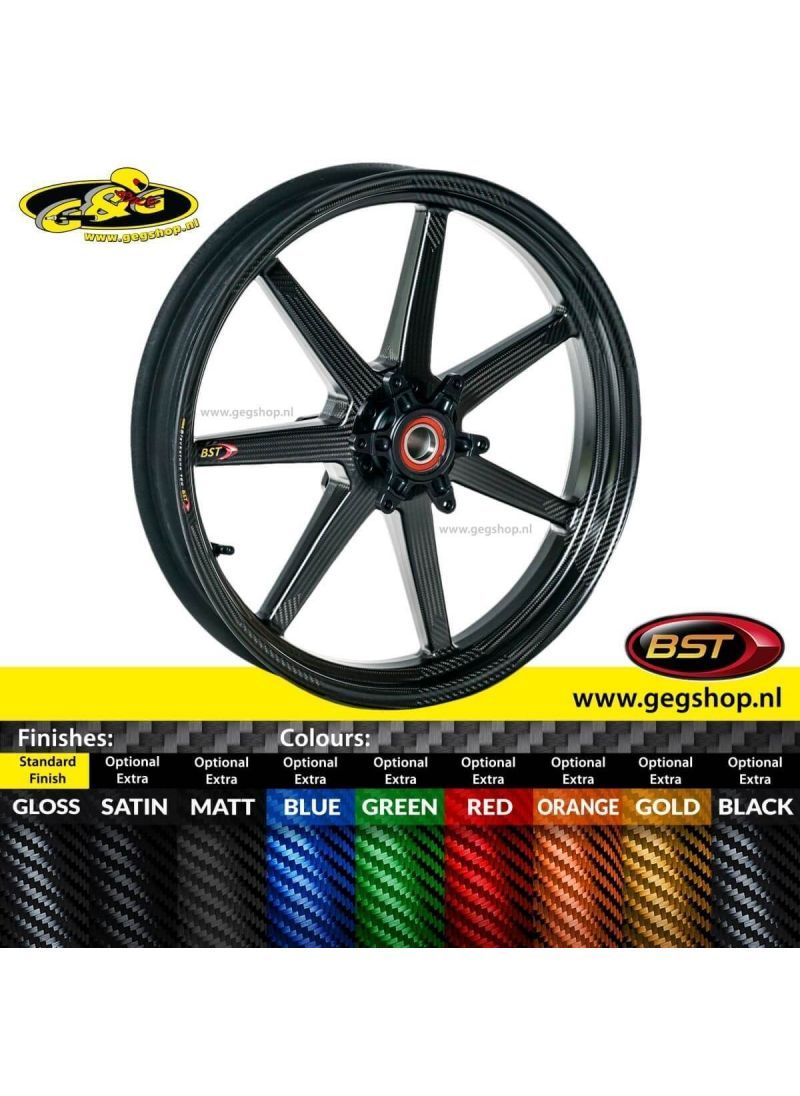 BST Carbon Voorvelg Mamba TEK 3,5 x 17" Yamaha YZF-R1 (2015-2025)