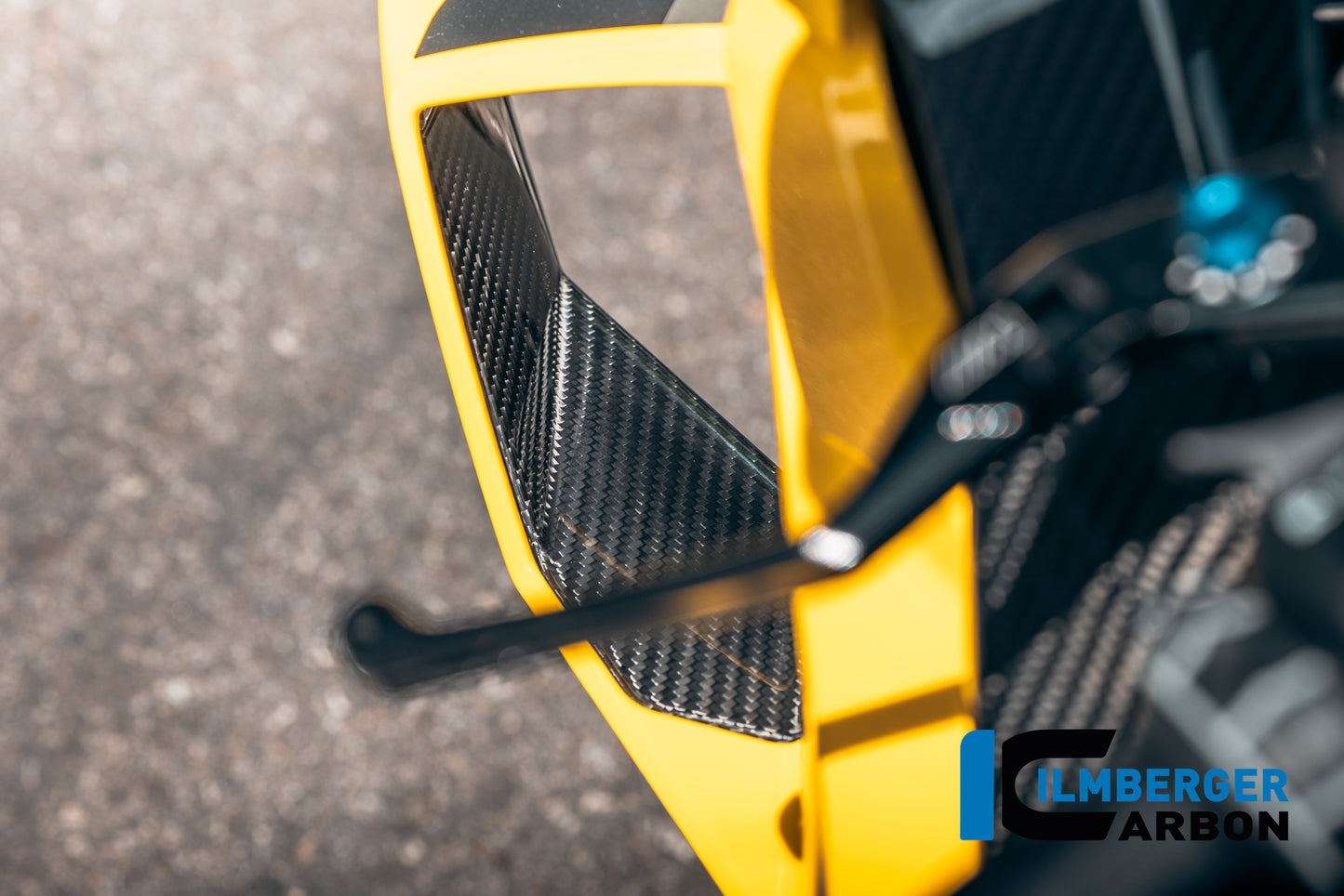 Binnenzijde winglet links glanzend carbon BMW S 1000 RR (2025+)