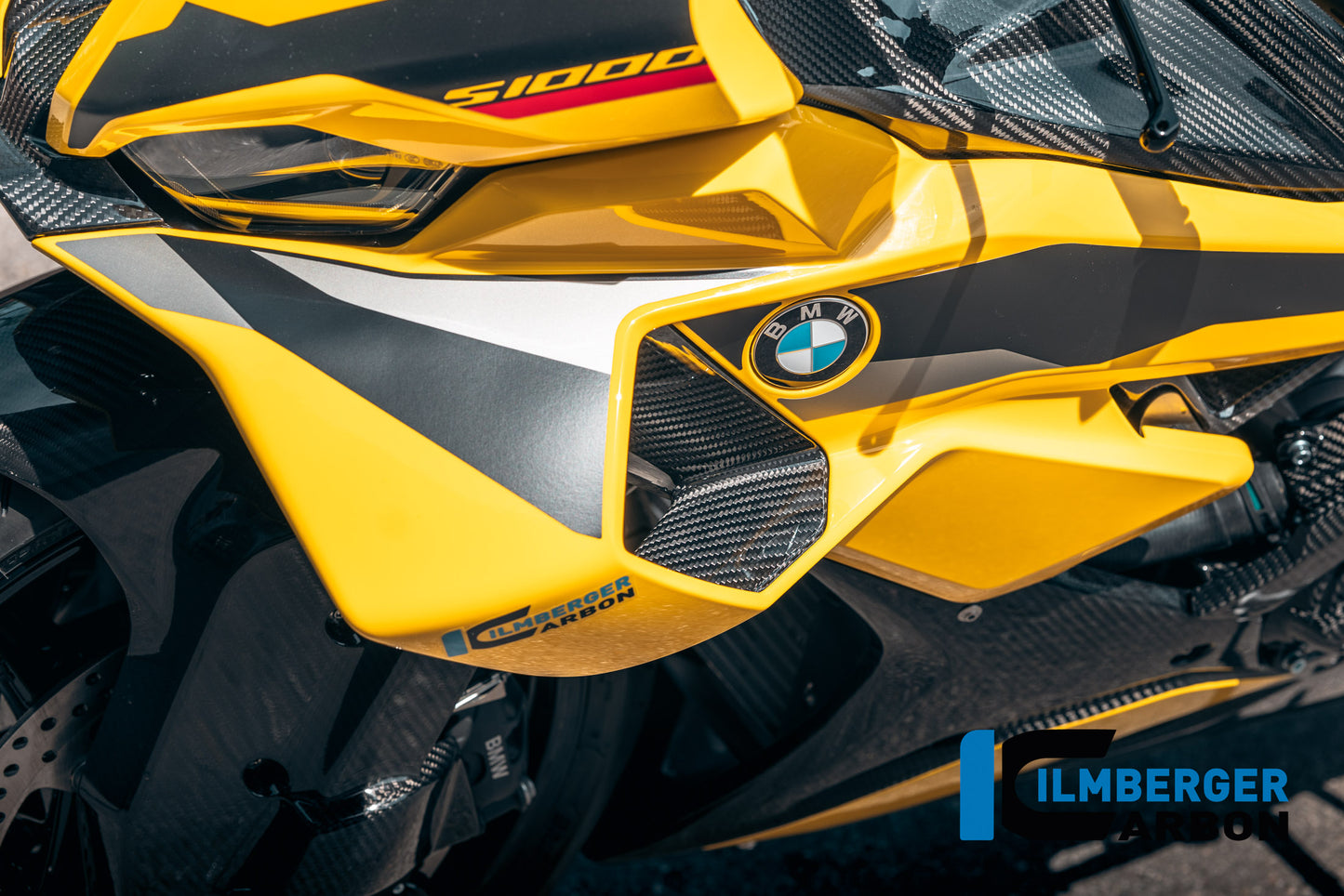Binnenzijde winglet links glanzend carbon BMW S 1000 RR (2025+)