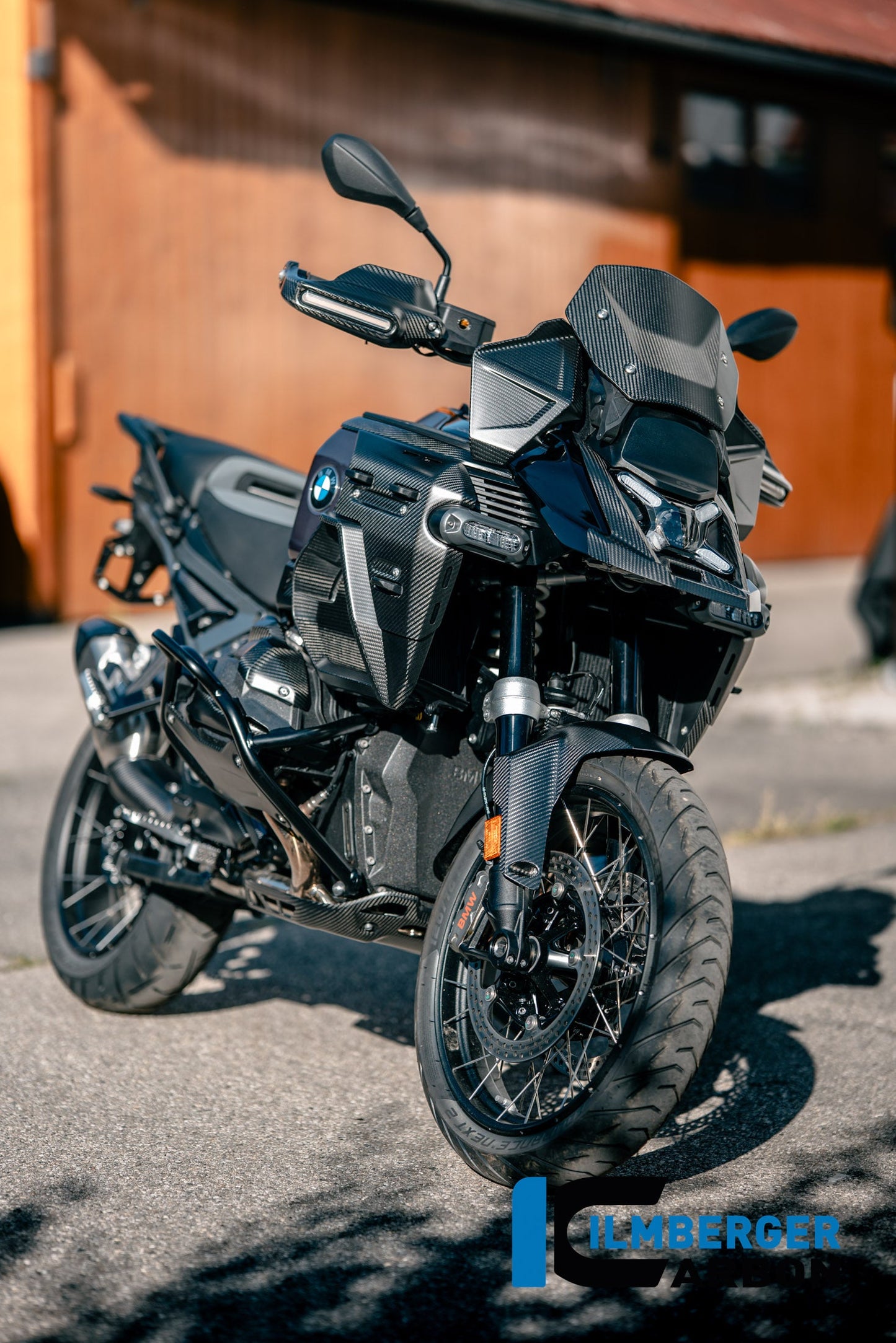 Windgeleider (deflector) rechts mat carbon BMW R1300GS Adventure Option 719 Karakorum (2024+)