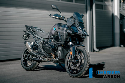 Extension de garde-boue avant « bec » en carbone mat BMW R1300GS Adventure Option 719 Karakorum (2024+)