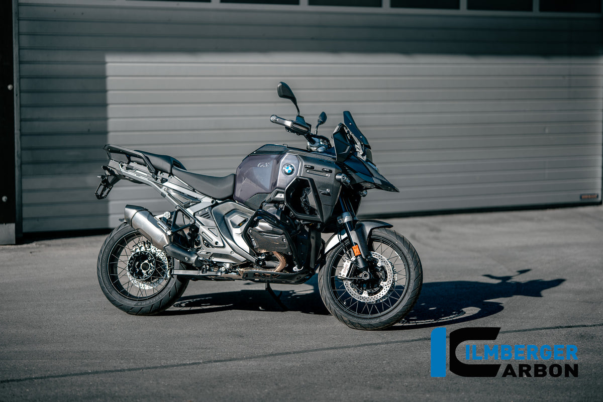 Cache de panneau d’admission d’air droit en carbone mat BMW R1300GS Adventure Option 719 Karakorum (2024+)