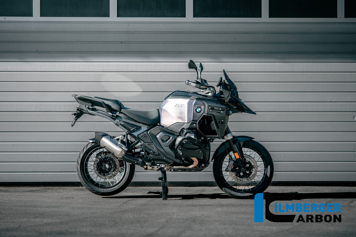 Cache de panneau d’admission d’air droit en carbone mat BMW R1300GS Adventure Option 719 Karakorum (2024+)