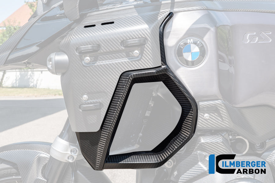 Luchtinlaat paneel cover links mat carbon BMW R1300GS Adventure (2024+)