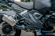 Frame driehoek-cover rechts voorste deel mat carbon BMW R1300GS Adventure Trophy (2024+)