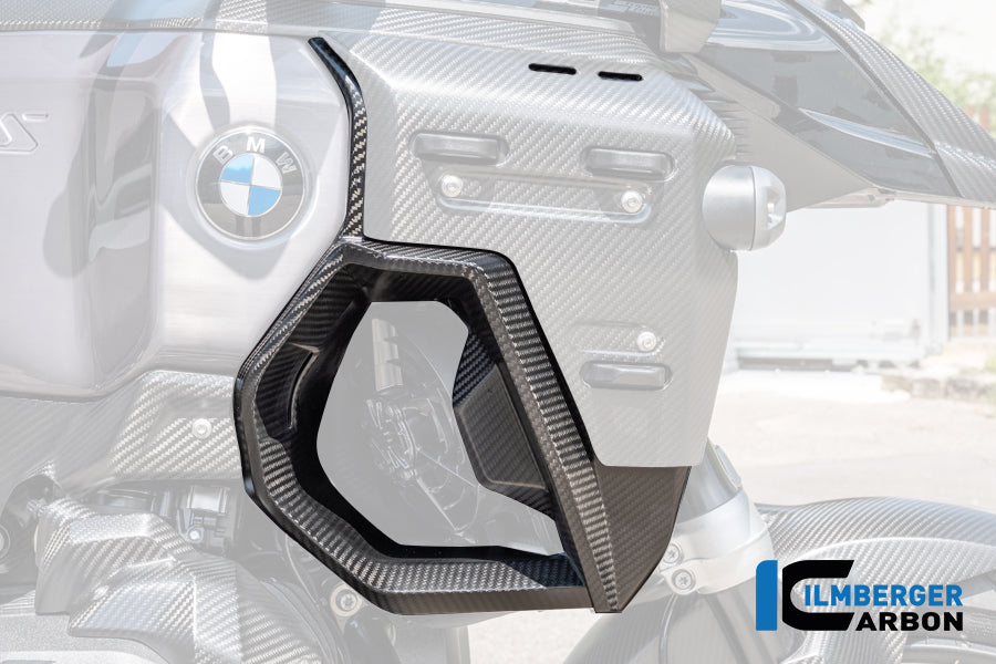 Luchtinlaat paneel cover rechts mat carbon BMW R1300GS Adventure Triple Black (2024+)